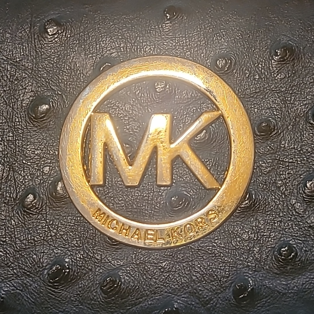 Mk wristlet Navy blue - Picture 2 of 7